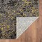 Homeroots 8 x 10 ft. Gray & Yellow Abstract Sprinkle Area Rug 395769 - alternate 3